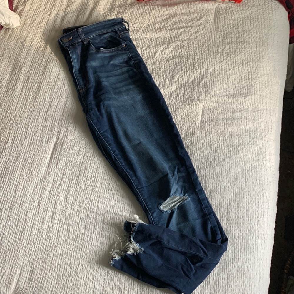 Super High Rise American Eagle Jeans